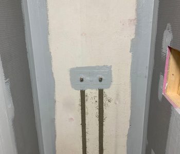 Waterdicht maken douchecel