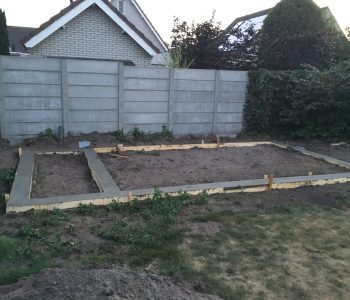 Fundering tuinhuis