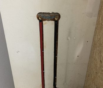 Leidingenwerk douchecel