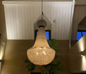 Eindresultaat restauratie kroonluchter