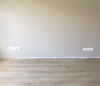 Elektrawerk muur verbouwing woonhuis