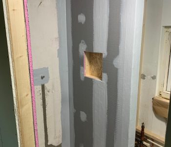 Waterdicht maken douchecel